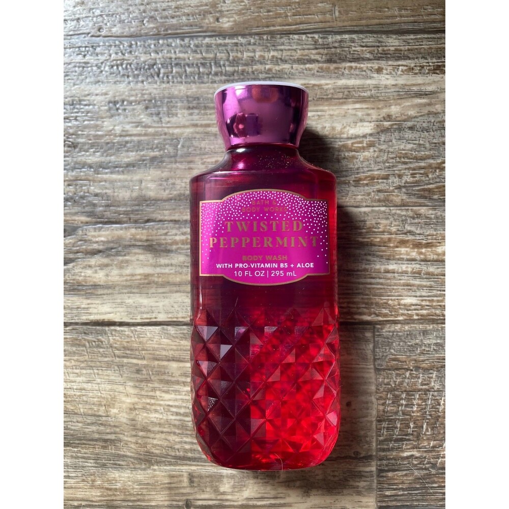 Bath & Body Works Twisted Peppermint Body Wash 10 oz